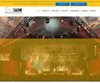 Light-Event.de(LIGHT EVENT Veranstaltungstechnik GmbH) Screenshot