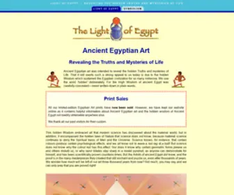 Light-OF-Egypt.co.uk(Light of Egypt) Screenshot