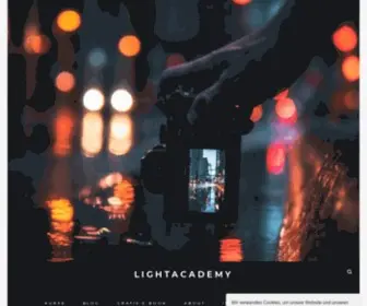 Lightacademy.at(Dein Weg zu echter Fotografie) Screenshot