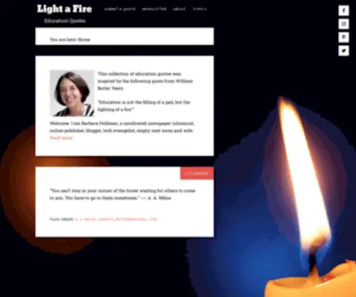 Lightafire.com(Light a Fire) Screenshot