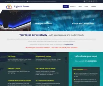 Lightandpower.in(Light & Power) Screenshot