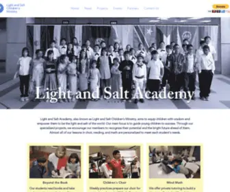 Lightandsaltacademy.org(Light and Salt Academy) Screenshot