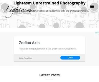Lightasm.com(Unrestrained Photography) Screenshot