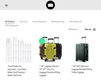 Lightbagtravel.com(Shop Best Lightweight Luggage for Easy Traveling) Screenshot