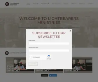Lightbearers-Ministries.com(Lightbearers Ministries) Screenshot