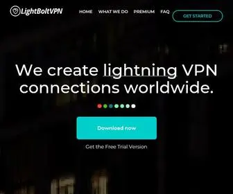 LightboltVPN.com(LightBolt VPN) Screenshot