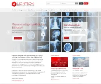 Lightboxradiology.com(Lightbox Radiology Education) Screenshot