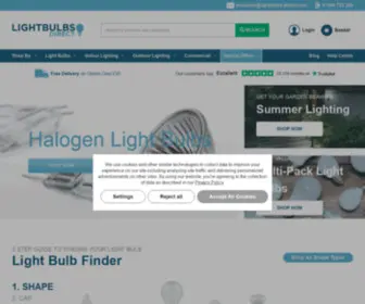 Lightbulbs-Direct.com(Light bulbs) Screenshot