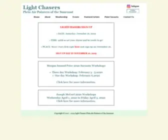 Lightchasersinc.com(Light Chasers Inc) Screenshot