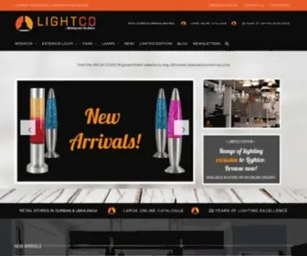 Lightco.co.za(⋆) Screenshot