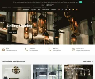 Lightconcept.ee(Lambid LightConcept) Screenshot