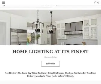 Lightconz.co.nz(LightCo Luminaries) Screenshot