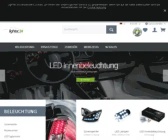 Lightec24.de(Lightec 24) Screenshot