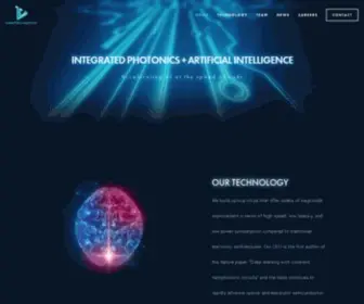 Lightelligence.ai(Empower AI with light) Screenshot