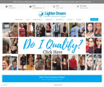 Lighterdream.com(Transform your life with Tijuana Bariatric Center) Screenshot