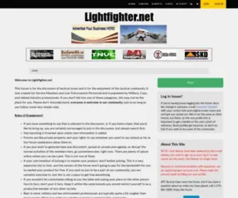 Lightfighter.net(Lightfighter Tactical Forum) Screenshot