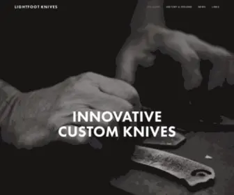 Lightfootknives.com(Lightfoot Knives) Screenshot