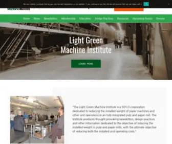 Lightgreenmachine.institute(Light Green Machine Institute) Screenshot