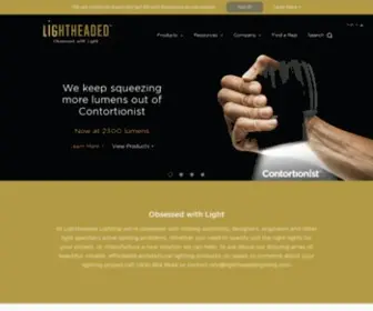 Lightheadedlighting.com(Lightheaded Lighting) Screenshot