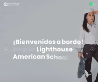 Lighthouseamericanschool.com(Creative Minds for tomorrow) Screenshot