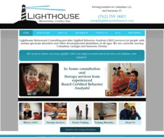 Lighthousebehavior.com(Lighthouse Behavioral Consulting) Screenshot