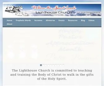 Lighthousechurchinc.org(Where the Spirit Leads) Screenshot