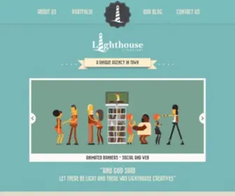 Lighthousecreatives.com(Advertising Company) Screenshot