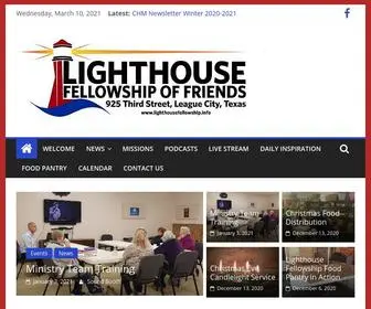 Lighthousefellowship.info(League City) Screenshot