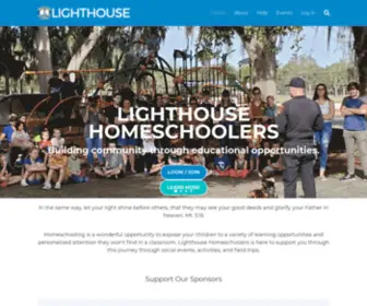 Lighthousehomeschoolers.org(Helping Light the Way for 25 Years) Screenshot