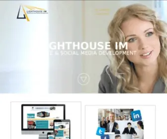 Lighthouseim.com(Lighthouse Web Company for SEO) Screenshot