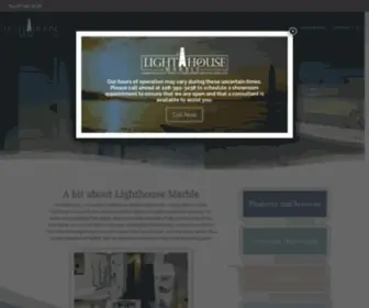 Lighthousemarble.com(Lighthouse Marble) Screenshot