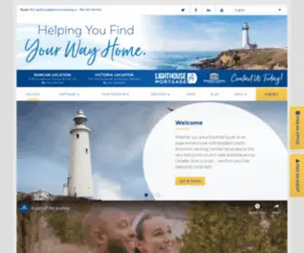 Lighthousemortgage.ca(Dominion Lending Centres) Screenshot