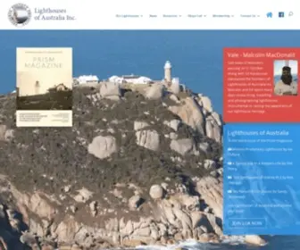 Lighthouses.org.au(Lighthouses of Australia Inc) Screenshot