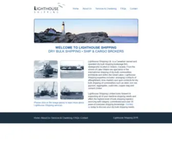 Lighthouseshipping.com(Lighthouse Shipping) Screenshot