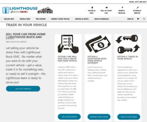 Lighthousetradein.com(Lighthouse Buick GMC Trade) Screenshot