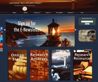 Lighthousetrailsresearch.com(Lighthouse Trails Research Project) Screenshot