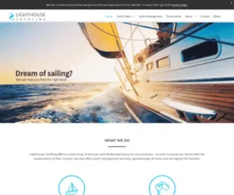 Lighthouseyachting.com(Lighthouse Yachting Ltd) Screenshot