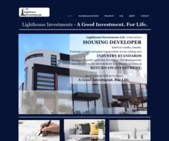 Lighthousezambia.com(Lighthouse Investments Ltd) Screenshot