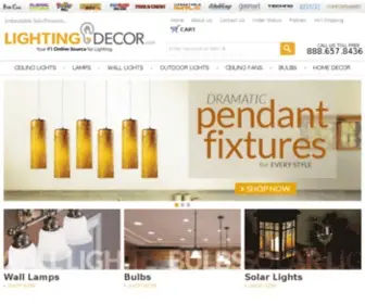 Lighting-Decor.com(Lighting Decor) Screenshot