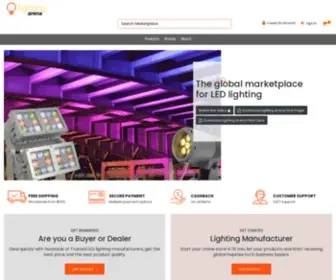 Lightingarena.com Screenshot