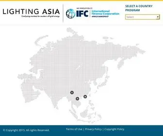 Lightingasia.org(Lighting Asia) Screenshot