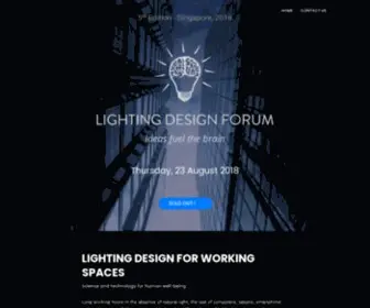 Lightingdesignforum.com(Ideas fuel the brain) Screenshot