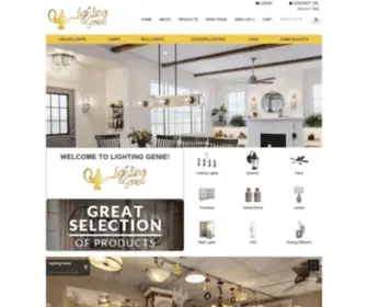 Lightinggenie.com(Lighting Genie Lighting Genie) Screenshot