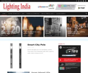 Lightingindia.in(Lighting India Magazine) Screenshot