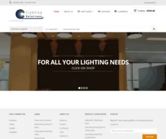 Lightingsolutions.co.ke(Lighting Solutions) Screenshot