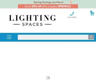 Lightingspaces.com(Lighting Spaces) Screenshot