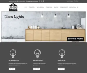 Lightingwarehouse.co.za(THE LIGHTING WAREHOUSE) Screenshot