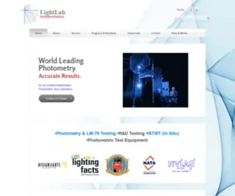 Lightlabint.com(LightLab International LLC) Screenshot