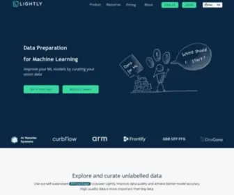 Lightly.ai(Data Curation for Machine Learning) Screenshot