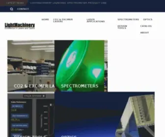 Lightmachinery.com(Optics) Screenshot